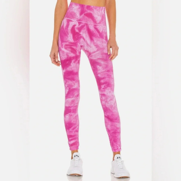 Free People Movement Good Karma tie dye leggings size m/l - Picture 1 of 14